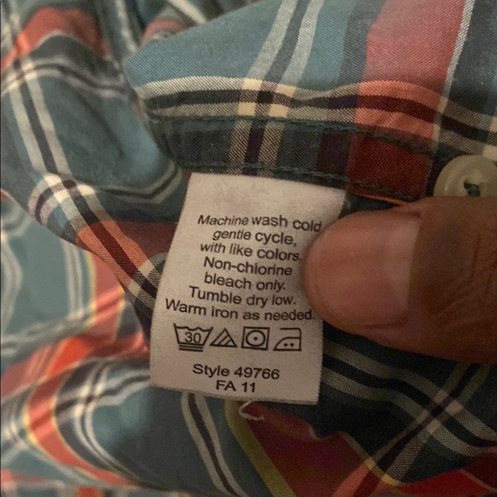 Classic Plaid Men's Shirt - Picture 4 of 4